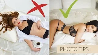 Boudoir Photos Tips poses