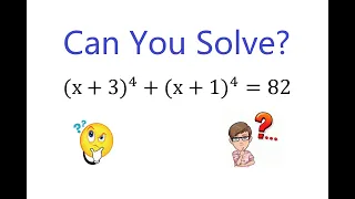 How to Solve a Quartic Polynomial Equation with Average Substitution? | Math Olympiad