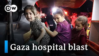 What we know about the Gaza hospital explosion | DW News