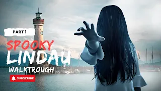 SPOOKY #Lindau 4K WALKTROUGH / visit the most CREEPY Island in Germany with ghostly sounds