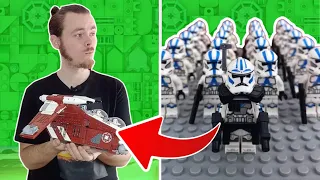 How Many LEGO Clones Fit | Ep 6 | Coruscant Guard Gunship