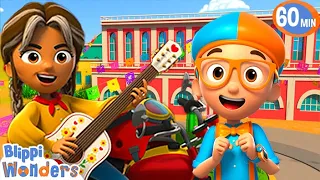 Blippi's Dia De Los Muertos Party! | Blippi Wonders Educational Videos for Kids