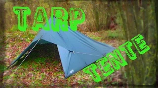 Tarp Tent : Set up step by step