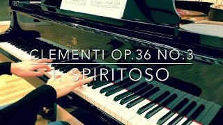 Clementi Sonatina Op.36 No.3, First Movement