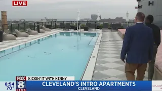 Rooftop Pool, Downtown Views --Tour Cleveland's newest luxury apartment