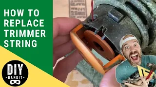 🍒 How to Replace Trimmer String Spool➔Worx WG Trimmer / Weed Eater / Edger Spools Replacement