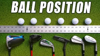 The BEST Golf Ball Position MASTERCLASS!