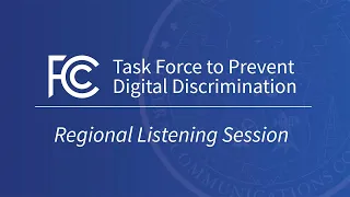 Task Force to Prevent Digital Discrimination Listening Session in Topeka, KS