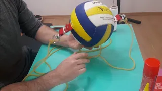 Voleybol smaç topu nasıl yapılır? -materyal tasarımı- (how to make attack ball in volleyball)