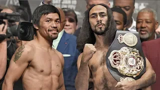 MANNY PACQUIAO vs KEITH THURMAN WEIGH IN START TIME & LOCATION