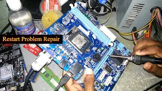 GIGABYTE GA-H61M-S1 Restart Problem Repair Hindi & Bangla By Tanvir Computer & Scientist