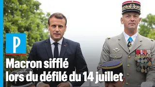 14 juillet : Macron accueilli sous les sifflets