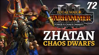 HATS OFF TO IMRIK | Immortal Empires - Total War: Warhammer 3 - Chaos Dwarfs - Zhatan #72