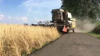 Žně, Harvest 2019 Fortschritt E514 žito farmaření v malém