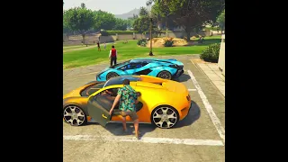 GTA V STEALING BUGATTI CAR  2 🔥 #shorts | Maheshwar Gamerz