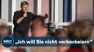 ÖL-EMBARGO: Habeck macht Schwedt Mut – „Ich will Sie nicht verkackeiern“