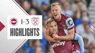 Brighton 1-3 West Ham | Ward-Prowse Scores His First Hammers Goal! | Premier League Highlights