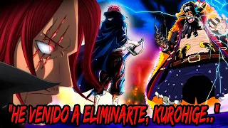 *ÉPICO* El YONKOU SHANKS esta Cazando al YONKOU KUROHIGE | La Pelea FINAL entre SHANKS vs KUROHIGE