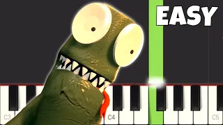 Rainbow Friends RAP Song - Friends - EASY Piano Tutorial - Rockit Music