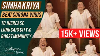 Simha Kriya | Beat Corona Virus | Boost Immunity | English | Sadhguru Divine