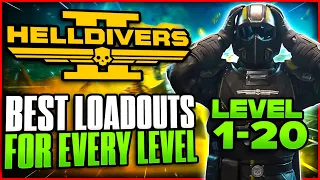 HELLDIVERS 2 BEST LOADOUTS FOR ALL PLAYER LEVELS (Stratagems, Weapons & More)