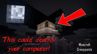 Building On Floating Terrain Could Destroy Your Computer! Minecraft Creepypasta