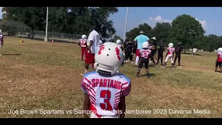 Sampson vs Joe Brown 8U Jamboree 2023 #football #games #sports #dabrands #sport #jamboree #video