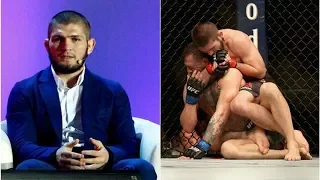 Conor McGregor mocked by Khabib for tapping at UFC 229: You should fight to the end