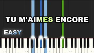 Tu M'aimes Encore - Deborah LUKALU (E/Mi) | EASY PIANO TUTORIAL BY Extreme Midi