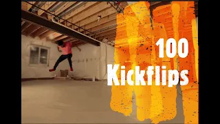 100 Kickflips