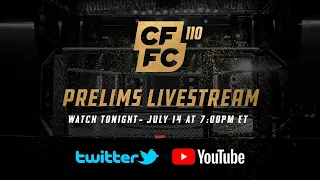 CFFC 110 Prelim Fights | FREE MMA LIVESTREAM