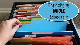 How to Homeschool || Organizing the WHOLE Homeschool Year