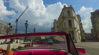 Cuba: On the Road in Havana in a Chevrolet Bel-Air Convertible