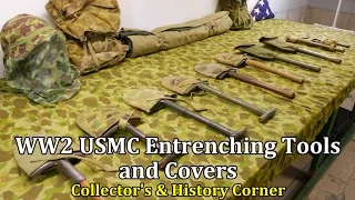 World War 2: USMC Entrenching Tools and Covers | Collector's & History Corner