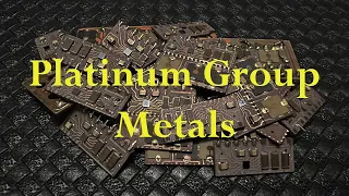 Platinum Group Metals in old TVs