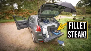 My CHEAP Car Camping Setup | Cooking, Accessories & More!