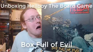 Unboxing Hellboy The Board Game Box Full of Evil