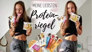 Meine liebsten PROTEINRIEGEL (QUESTBARS, ONEBARS, VEGANE RIEGEL,etc.) // annrahel