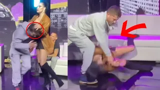 Woman Spits On Man & Instantly Regret It