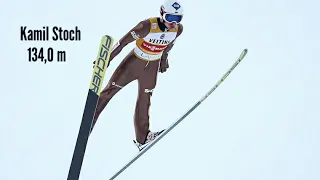 Kamil Stoch 134,0 m (4.03.2018). Konkurs indywidualny Lahti 2018