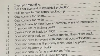 How To Pass Forklift Test 2023