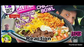 Reaction to Taco Bell® CANTINA CHICKEN BOWL Review 🌮🔔🐔🥣 NEW Menu! 😋 Peep THIS Out! 🕵️‍♂️