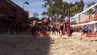 trojancandy.com:  See USC's Nicolette Martin and Terese Cannon Beat the Bruins in Beach Volleyball