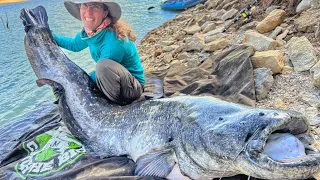 Kayak Fishing for Giant Spanish Catfish