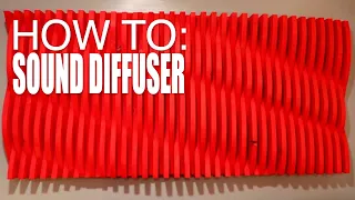 How To: Wood Sound Diffuser Art