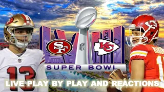 San Francisco 49ers vs Kansas City Chiefs Live Play-By-Play & Reactions : SuperBowl LVIII