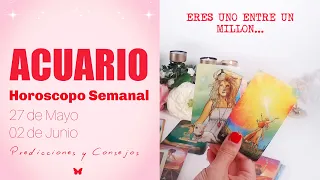 ⭐️ACUARIO! ESTO TE HARA REALMENTE FELIZ...REVELACIONES DE AMOR Y FORTUNA🥰❤️ Horóscopo/ Tarot Semanal