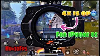 Iphone 6s pubg after 1 year test!!🔥don’t buy? | 4x is OP | Any lag or frame drop? |30FPS PUBGMOBILE