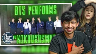BTS Mikrokosmos on The Tonight Show - FIRST TIME COUPLES REACTION!