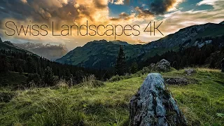 Swiss Landscapes 4K - Timelapse 2017